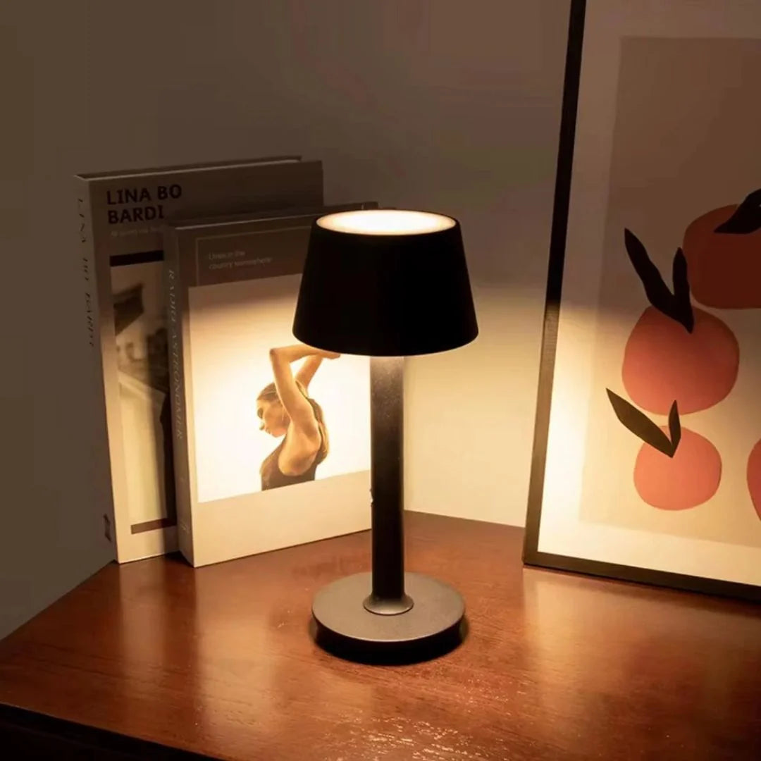 Milan LED Table Lamp - Minimalist Rechargeable Touch Lamp