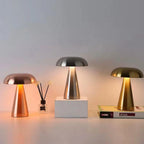 Stockholm LED Table Lamp - Rechargeable Dome Touch Light